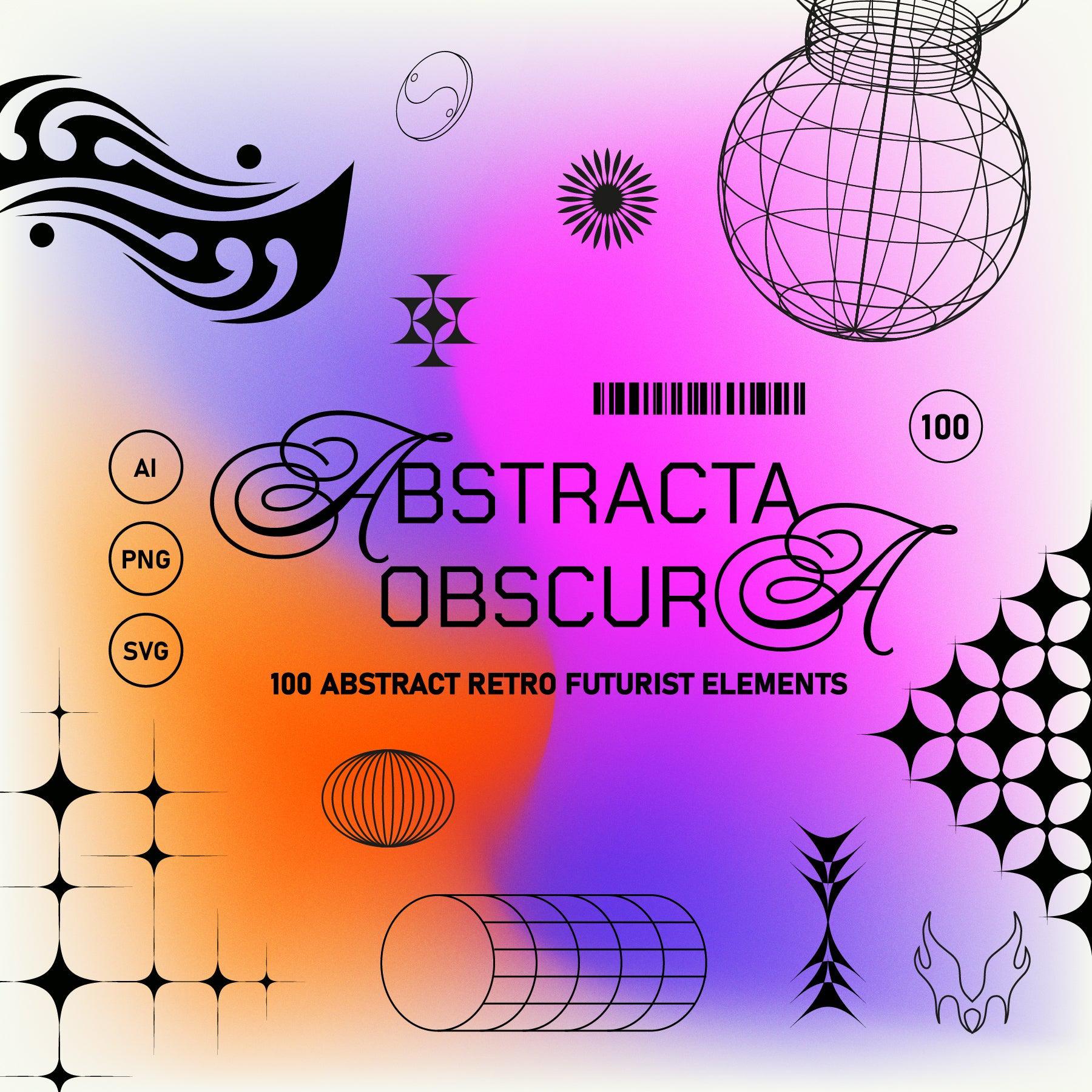 Retro Futurist Abstract Collection