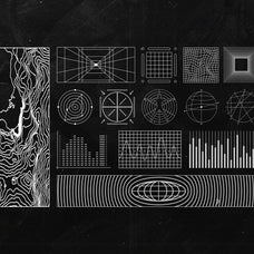 Retro-Futuristic Shapes Collection