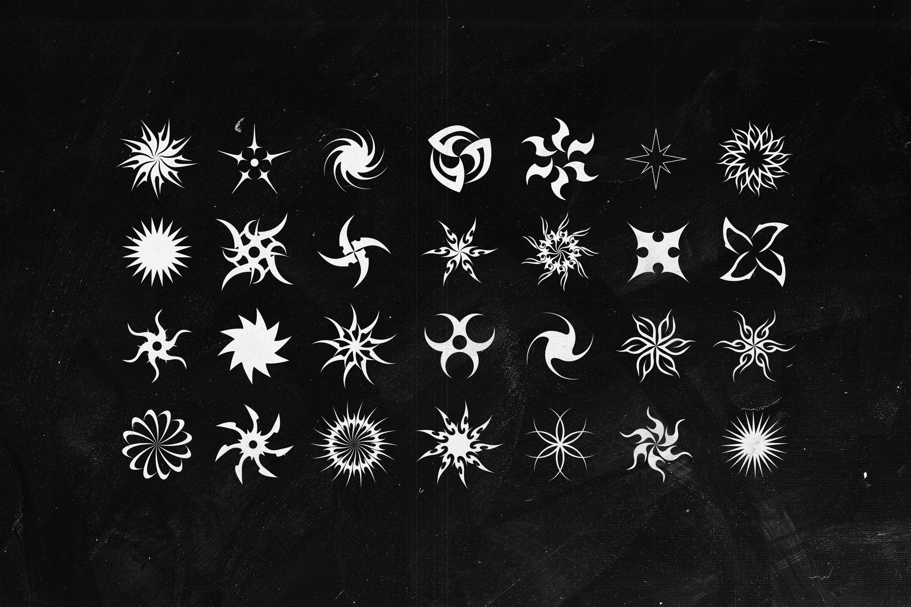 Retro-Futuristic Shapes Collection