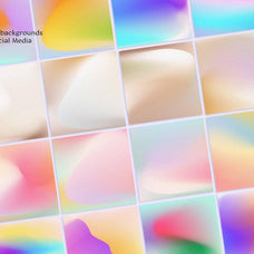 Retro Gradients & Shapes