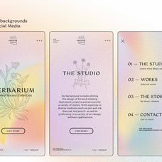 Retro Gradients & Shapes
