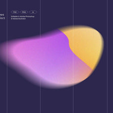Retro Gradients & Shapes