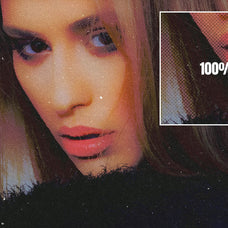 Retro Magazine Halftone Photo Effect