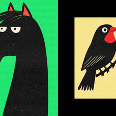 Retro Misprint Design Effect