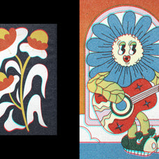 Retro Misprint Design Effect