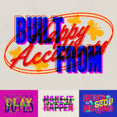 Retro Overprint Typography Text Effect