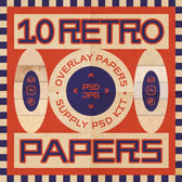 Retro Papers Overlay Kit