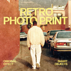 Retro Photo Print Effect by Pixelbuddha, preview 1