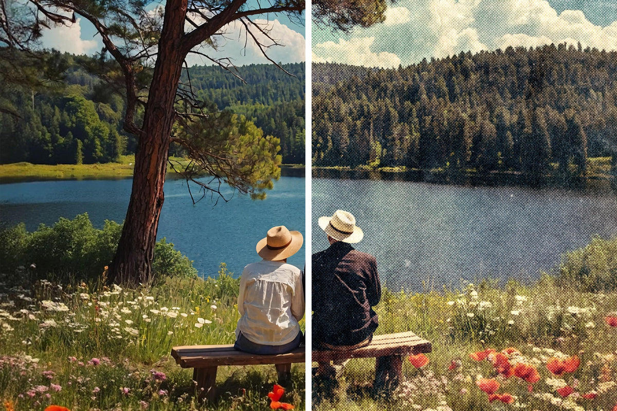 Retro Photo Print Effect by Pixelbuddha, preview 3