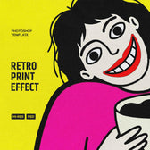 Retro Print Effect