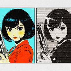 Retro Print Photo Effect