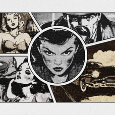 Retro Print Photo Effect