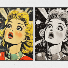 Retro Print Photo Effect