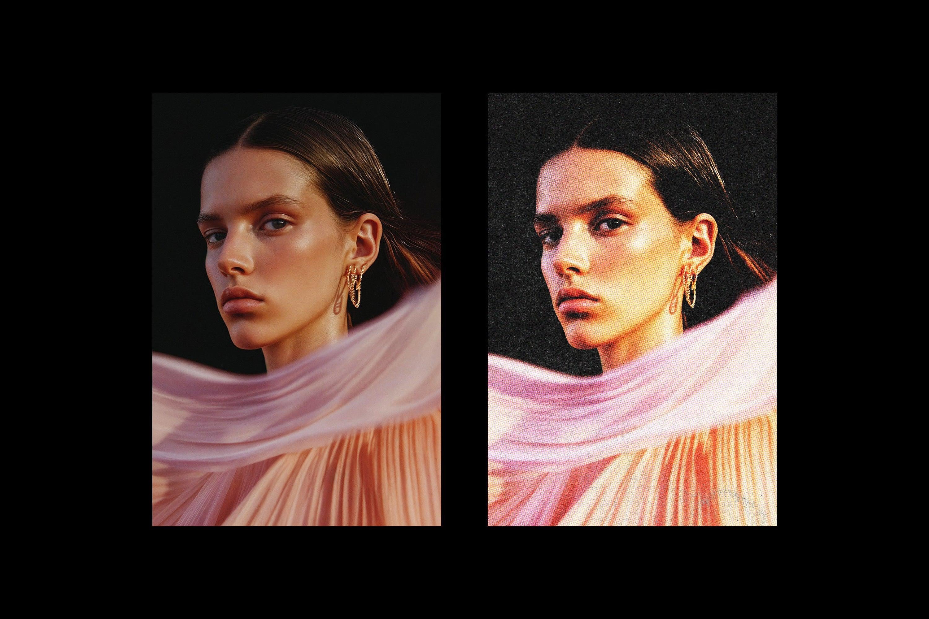 Retro Print Photo Effect