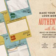 Retro Print Texture Effect