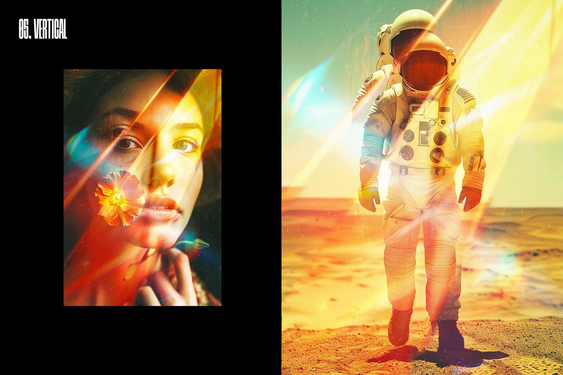 Retro Prism Photo Effects Collection