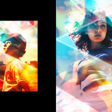 Retro Prism Photo Effects Collection