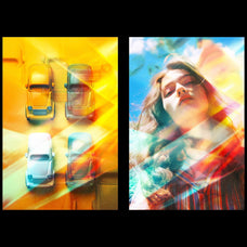 Retro Prism Photo Effects Collection