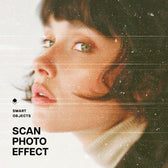 Retro Scanner Photo Effect