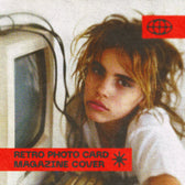 Retro Zine Photo Card