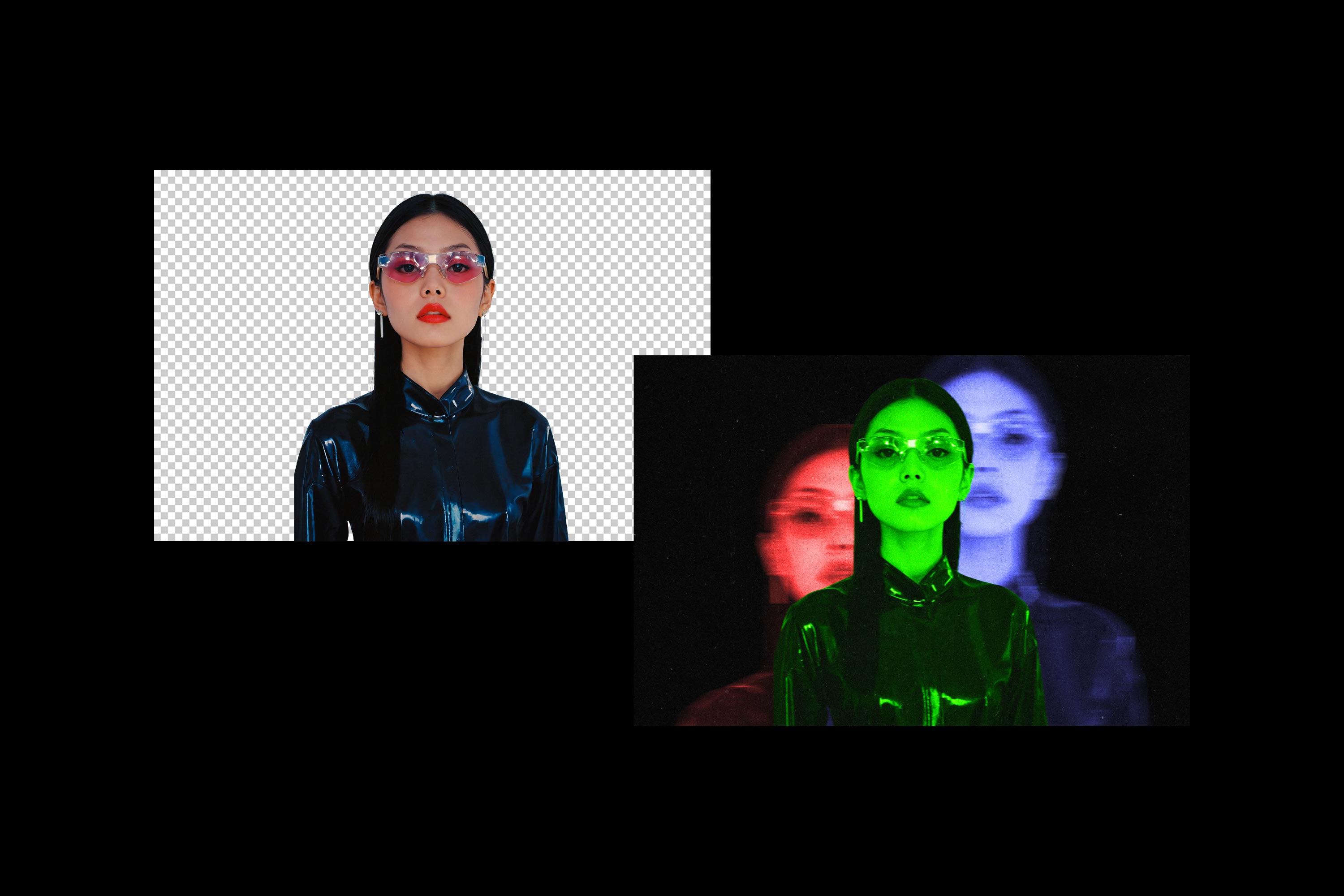 RGB Vision Photo Effect