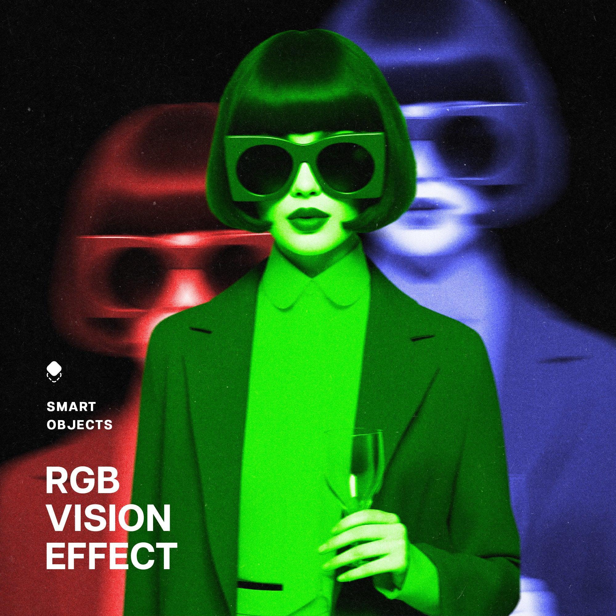 RGB Vision Photo Effect
