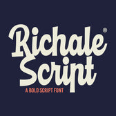 Richale a Bold Retro Script Font