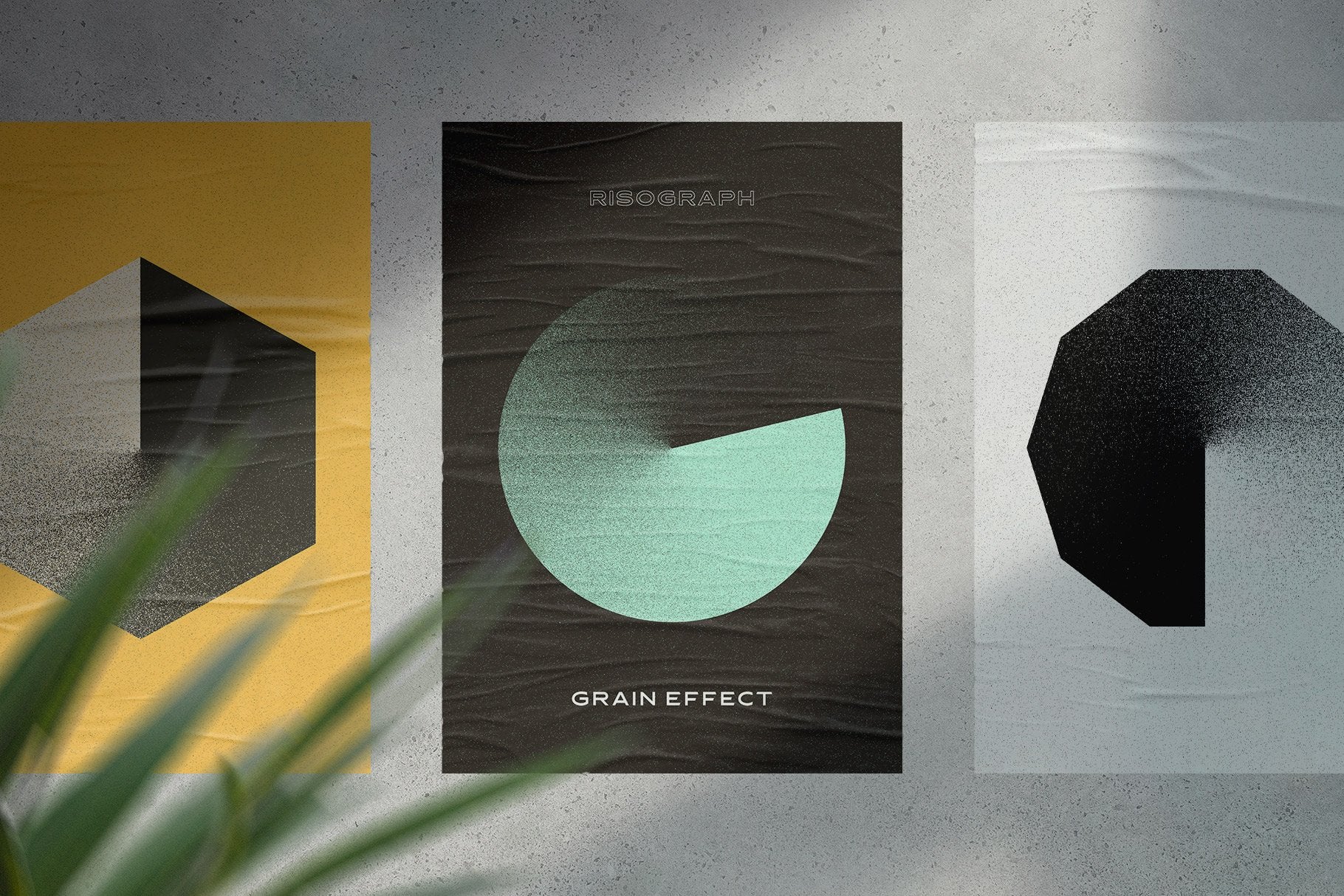 Risograph Grain Effect