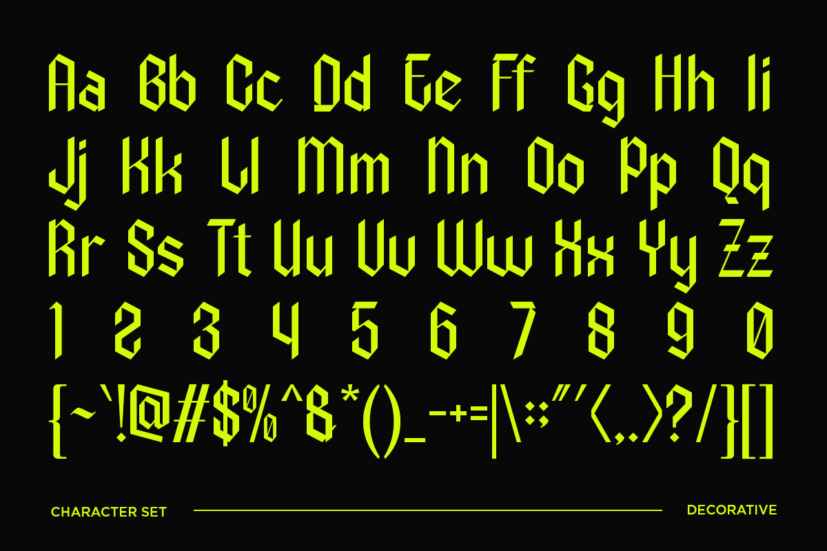 Roamers Scream - Decorative Condensed Sans Serif Font by Say Studio, preview 10