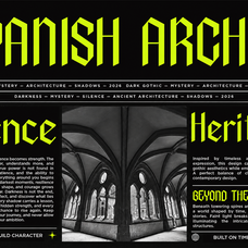 Roamers Scream - Decorative Condensed Sans Serif Font by Say Studio, preview 2