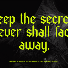 Roamers Scream - Decorative Condensed Sans Serif Font by Say Studio, preview 9
