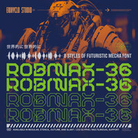 ROBMAX36 — Futuristic Font