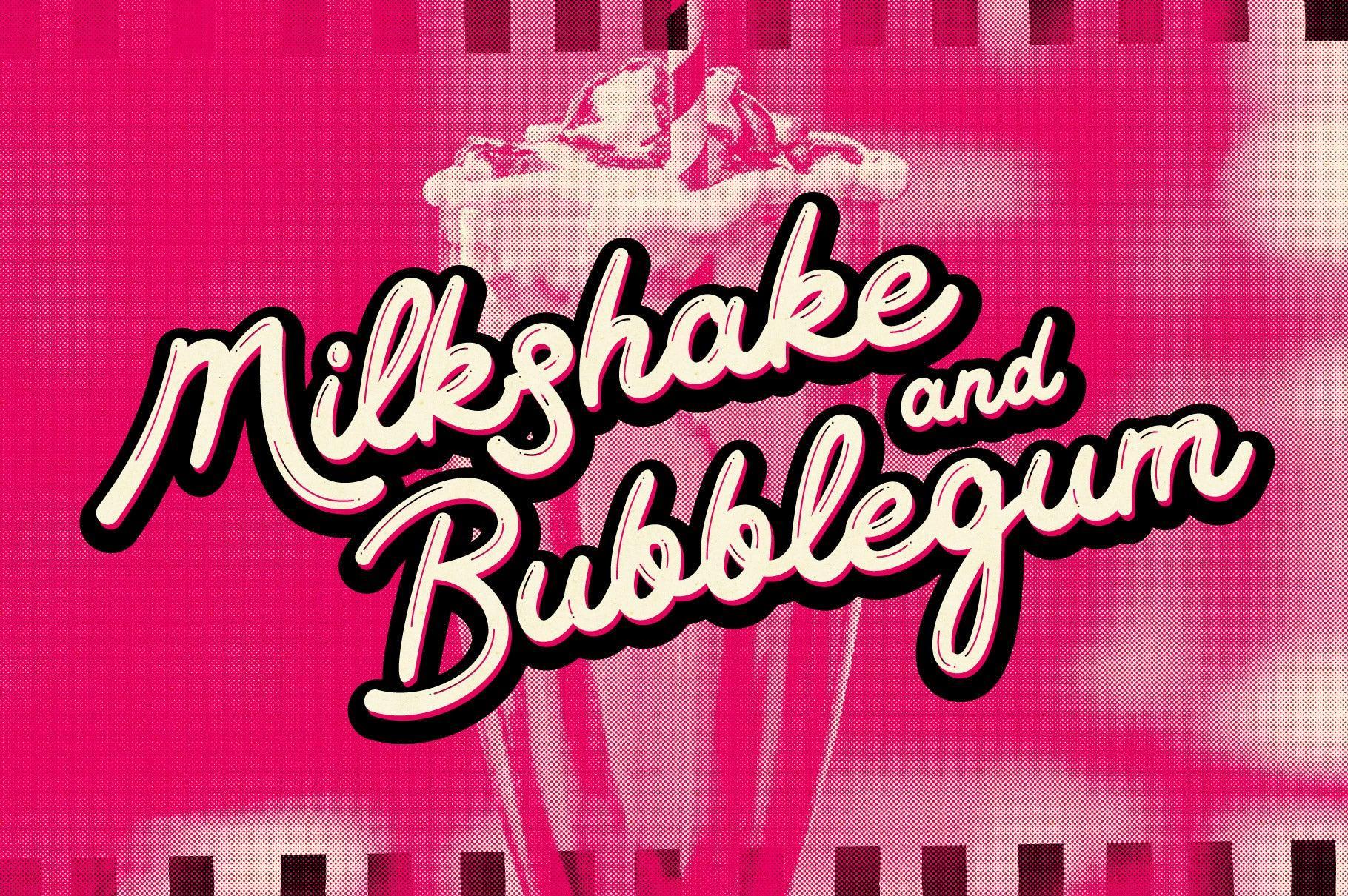 Rockabilly Romance - A 1950s Rock ’n’ Roll Inspired Retro Script Font