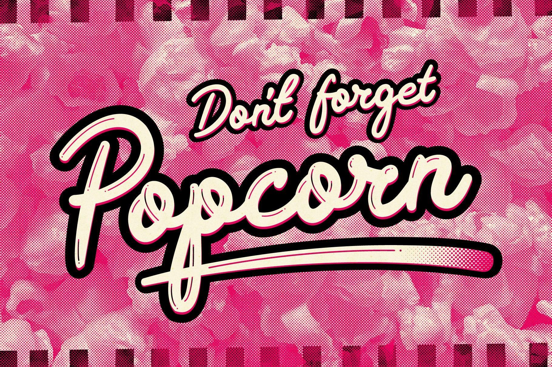 Rockabilly Romance - A 1950s Rock ’n’ Roll Inspired Retro Script Font