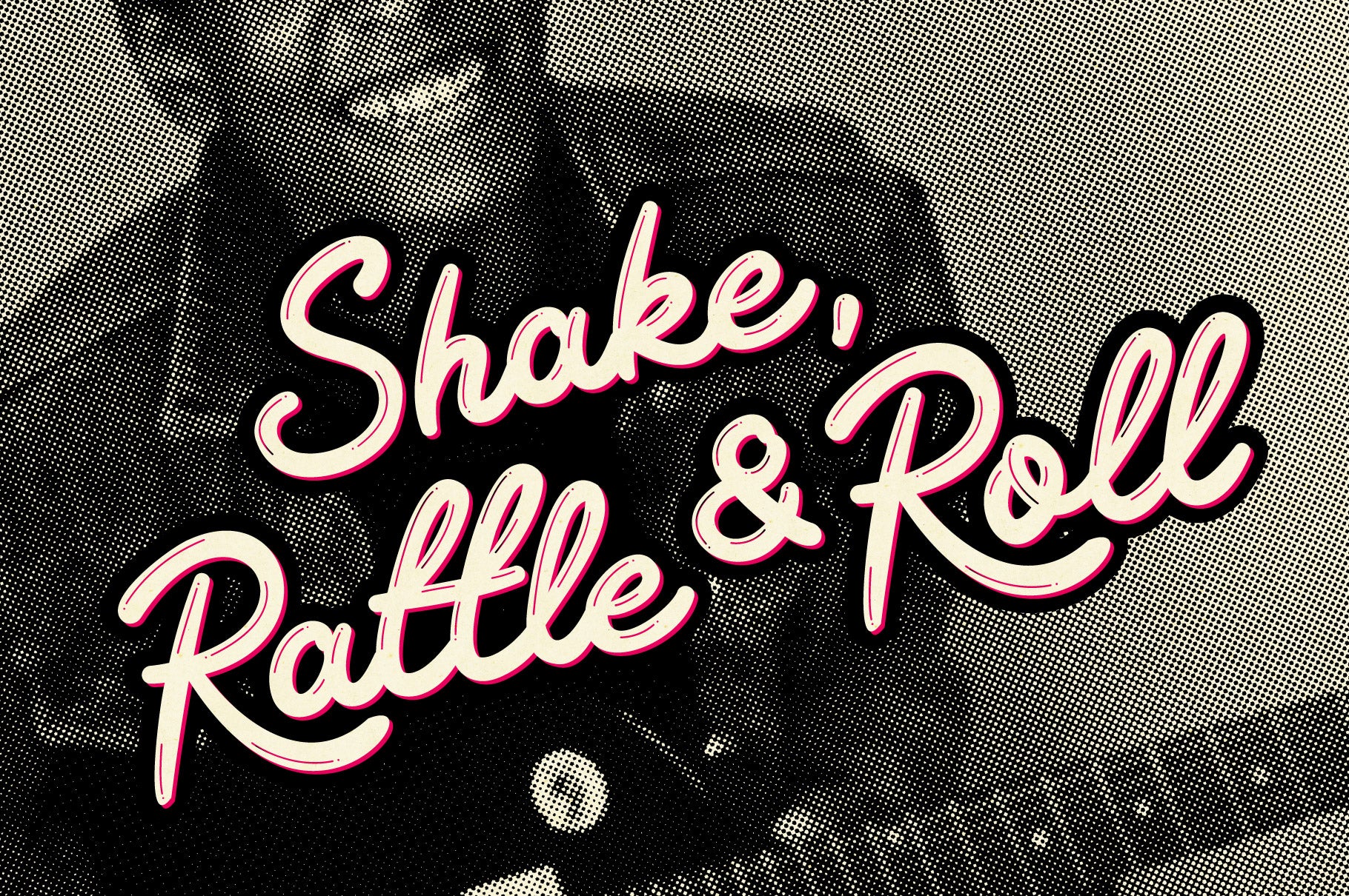 Rockabilly Romance - A 1950s Rock ’n’ Roll Inspired Retro Script Font