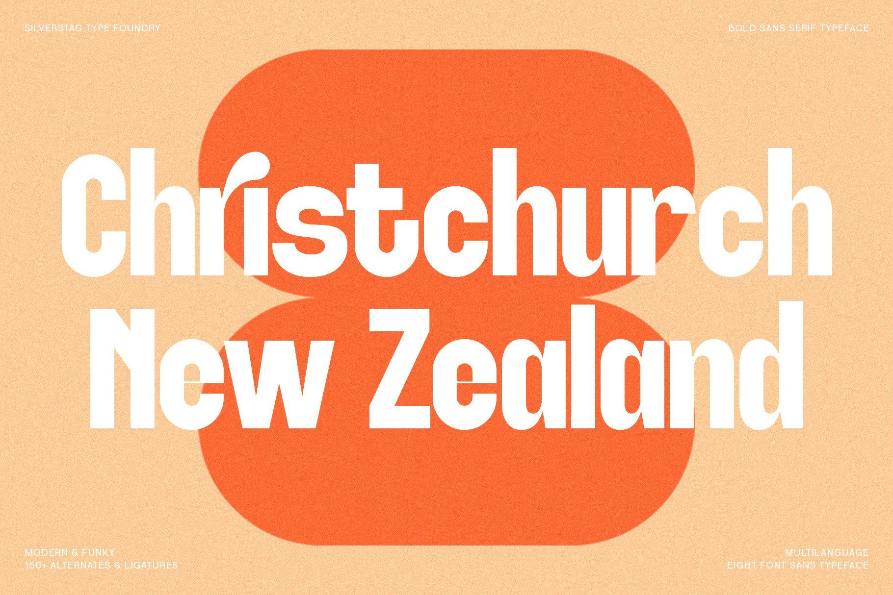 ROCKFALL - Bold Ligature Typeface