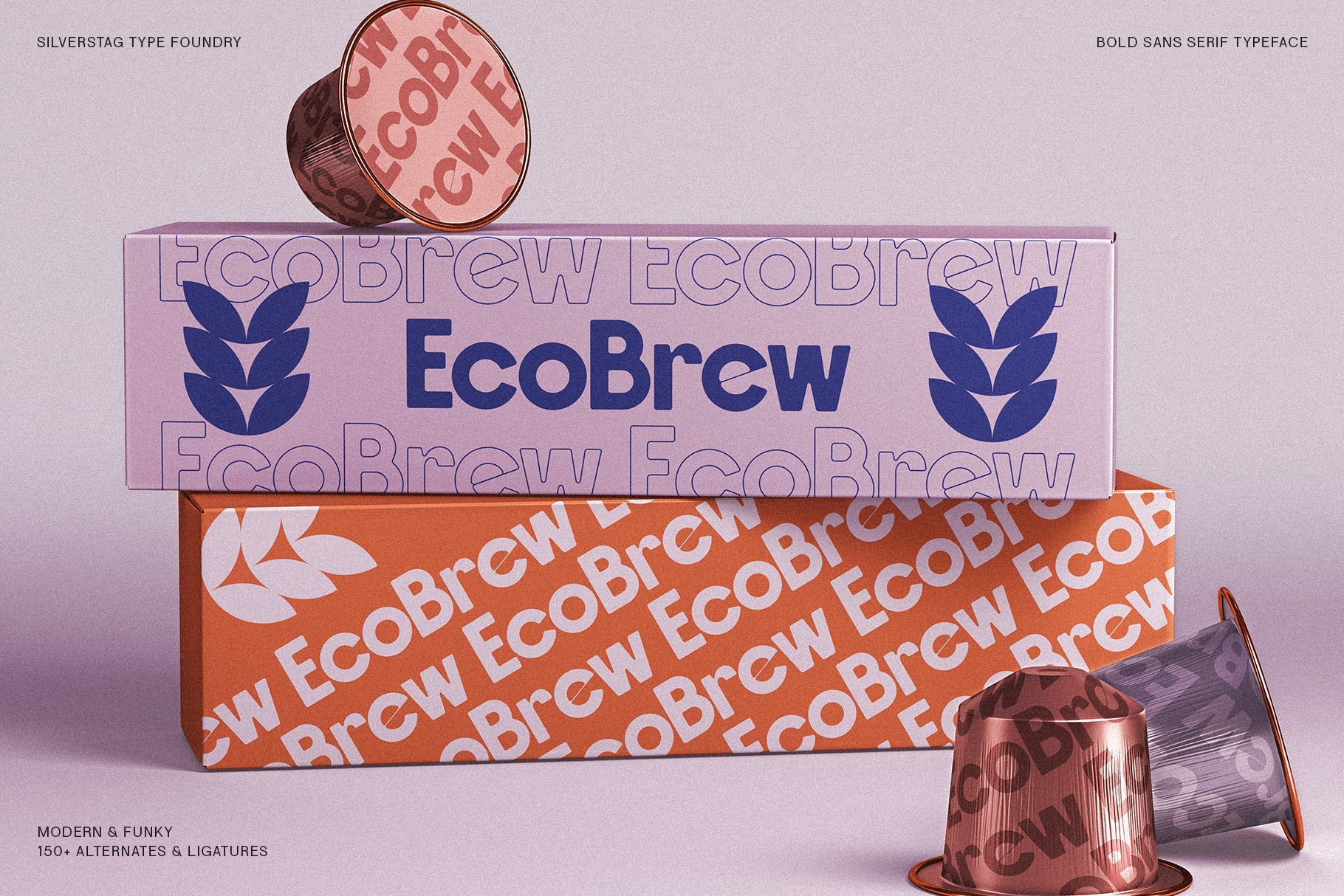 ROCKFALL - Bold Ligature Typeface