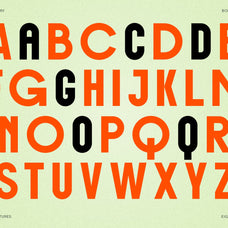 ROCKFALL - Bold Ligature Typeface
