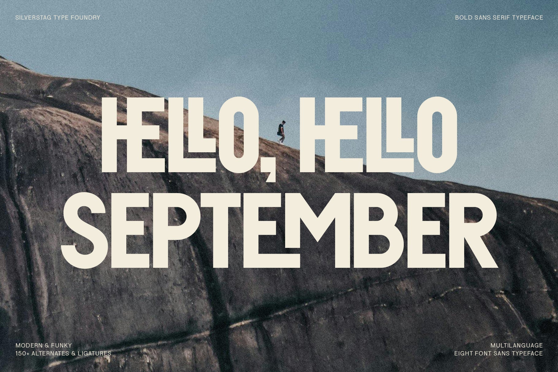 ROCKFALL - Bold Ligature Typeface