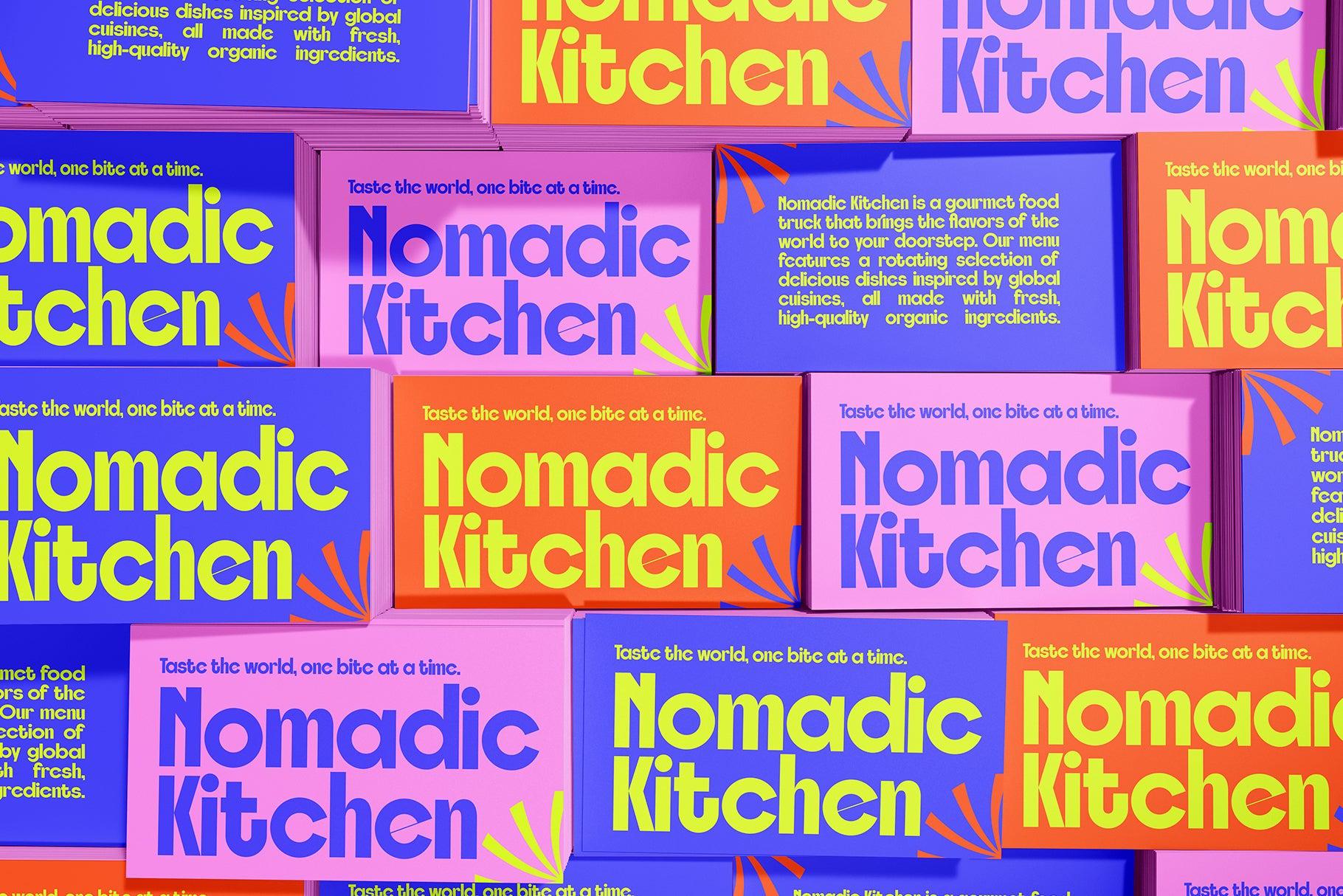 ROCKFALL - Bold Ligature Typeface