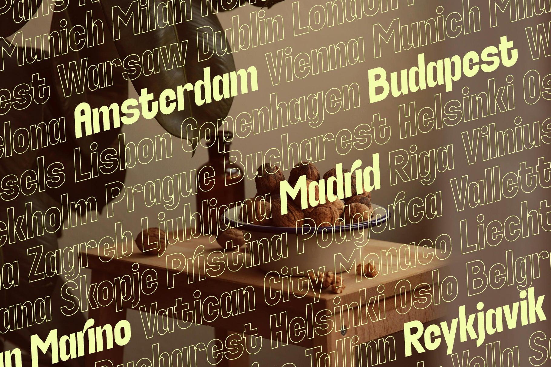 ROCKFALL - Bold Ligature Typeface