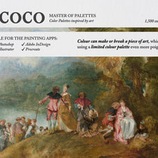 Rococo Procreate Color Palettes
