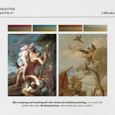 Rococo Procreate Color Palettes