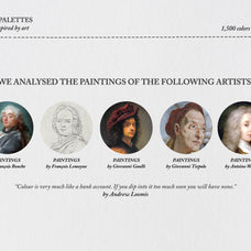 Rococo Procreate Color Palettes