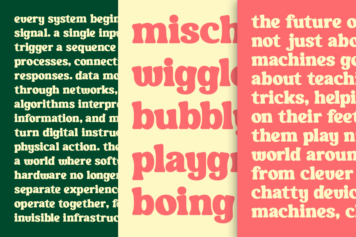 Rodelia - Bold Playful Retro Display Font by Roomspace Creative Lab, preview 7