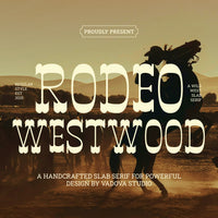 Rodeo Westwood Slab Serif Font