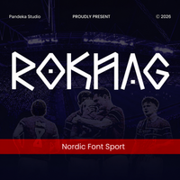 Roknag - Nordic Sport Font