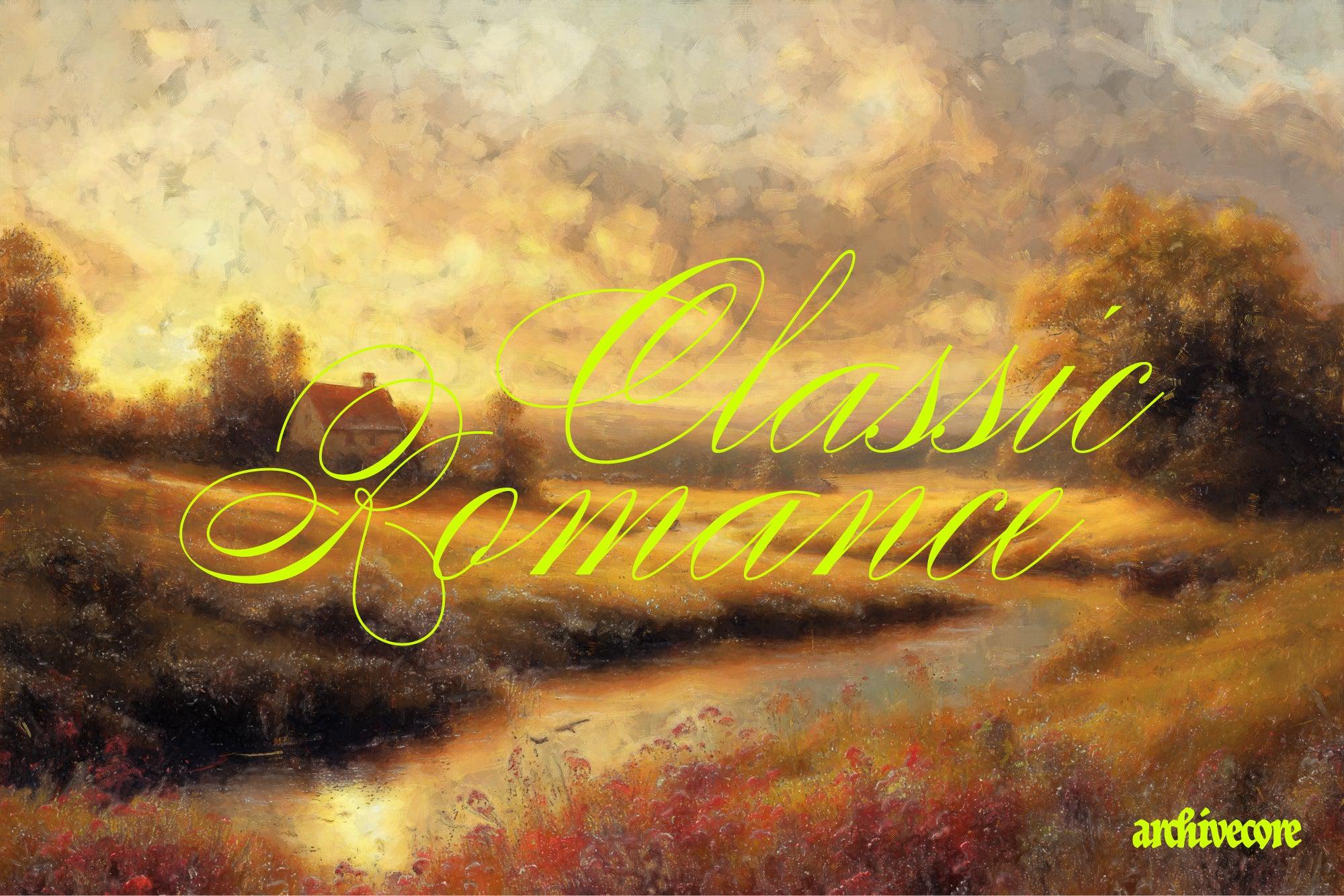 ROMANTIC LANDS Vintage Backgrounds