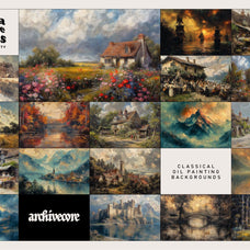 ROMANTIC LANDS Vintage Backgrounds