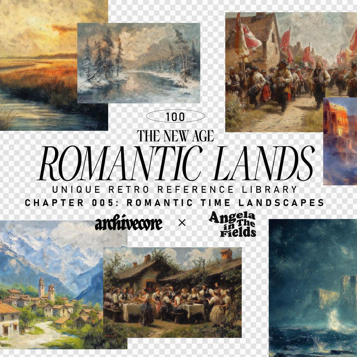 ROMANTIC LANDS Vintage Backgrounds